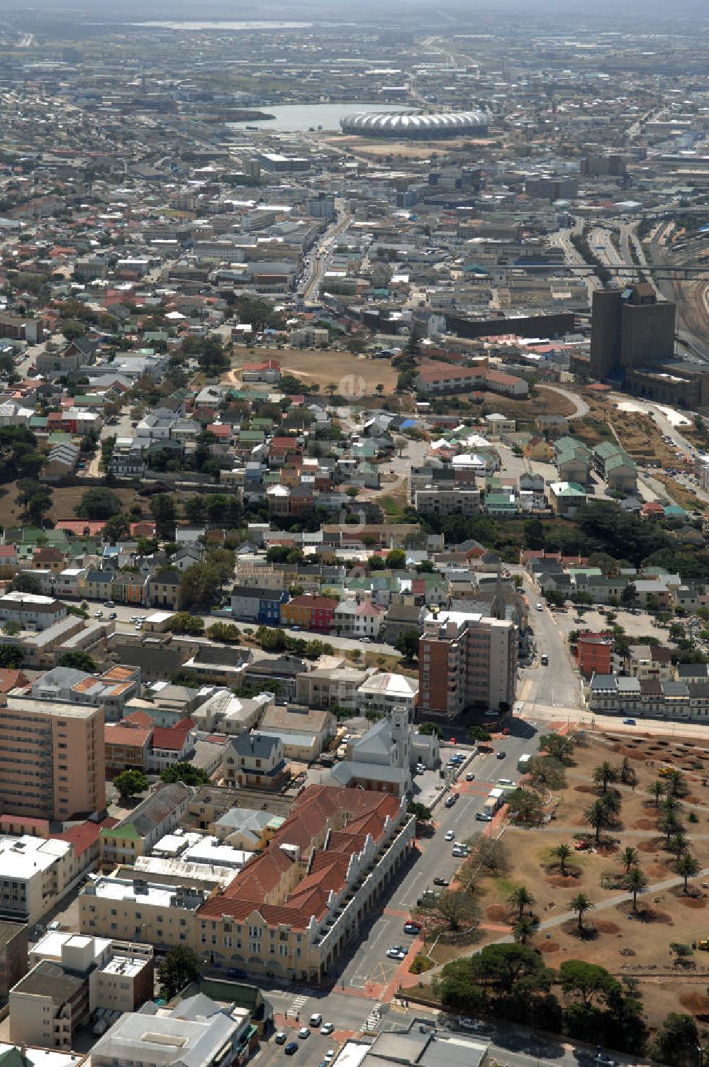 Luftaufnahme Port Elizabeth - Stadtansicht / Cityscape Port Elizabeth in Südafrika / South Africa