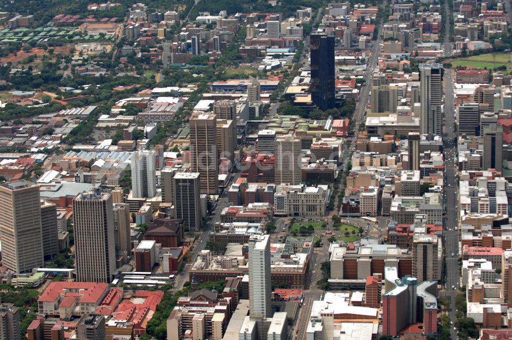 Luftbild Pretoria - Stadtansicht / Cityscape von Pretoria Südafrika / South Africa