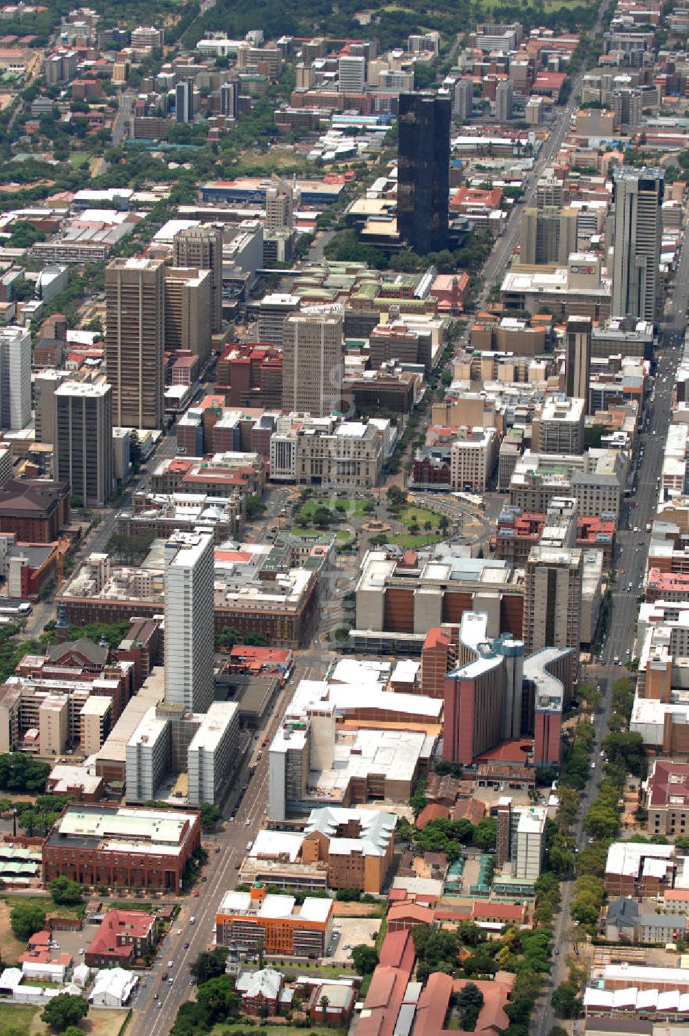 Pretoria aus der Vogelperspektive: Stadtansicht / Cityscape von Pretoria Südafrika / South Africa