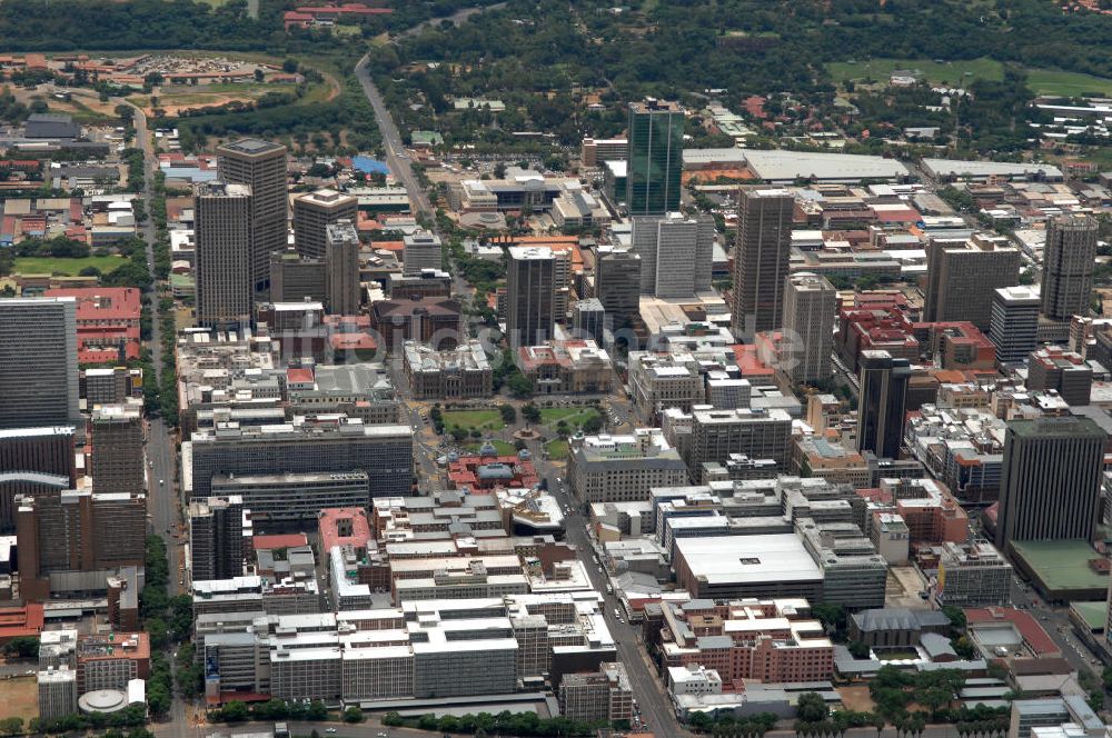 Pretoria von oben - Stadtansicht / Cityscape von Pretoria Südafrika / South Africa