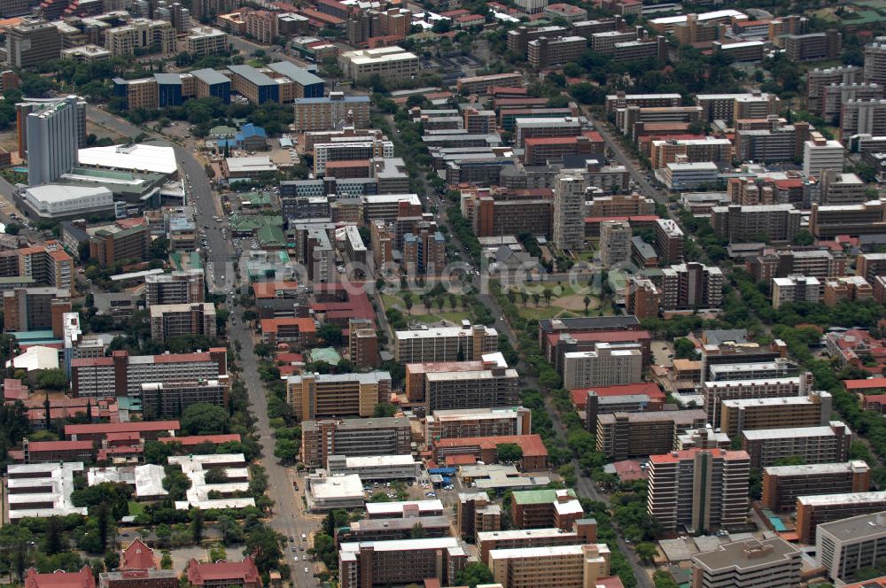 Luftbild Pretoria - Stadtansicht / Cityscape von Pretoria Südafrika / South Africa