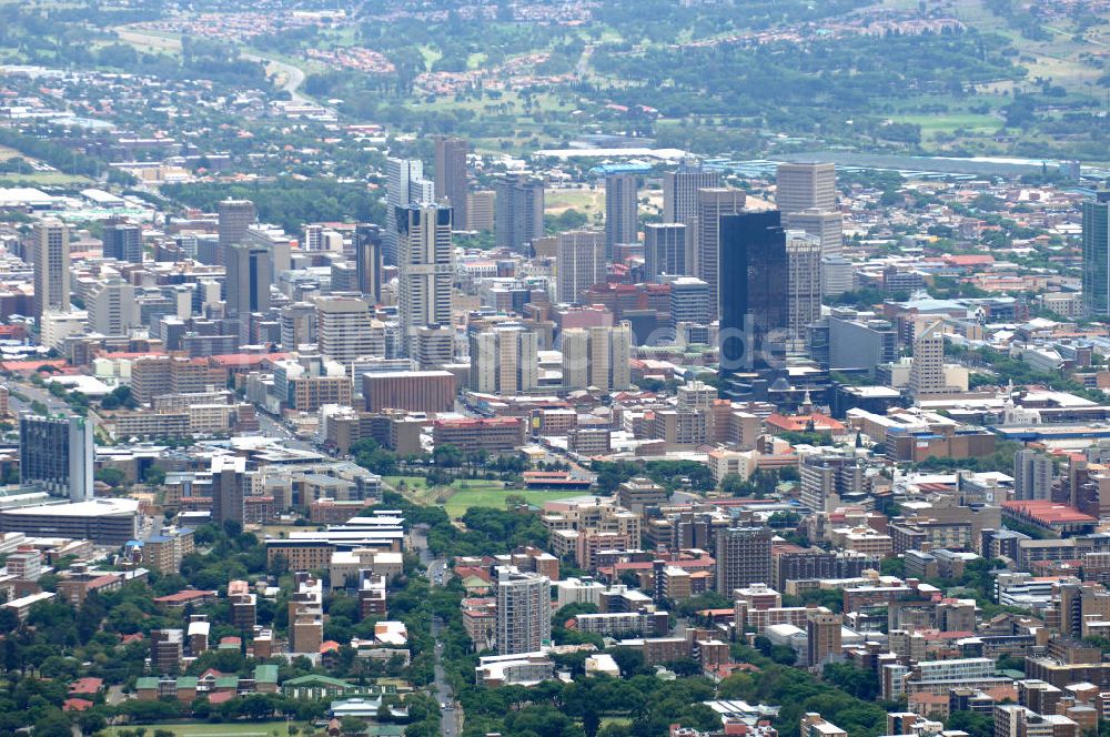 Pretoria von oben - Stadtansicht / Cityscape von Pretoria Südafrika / South Africa