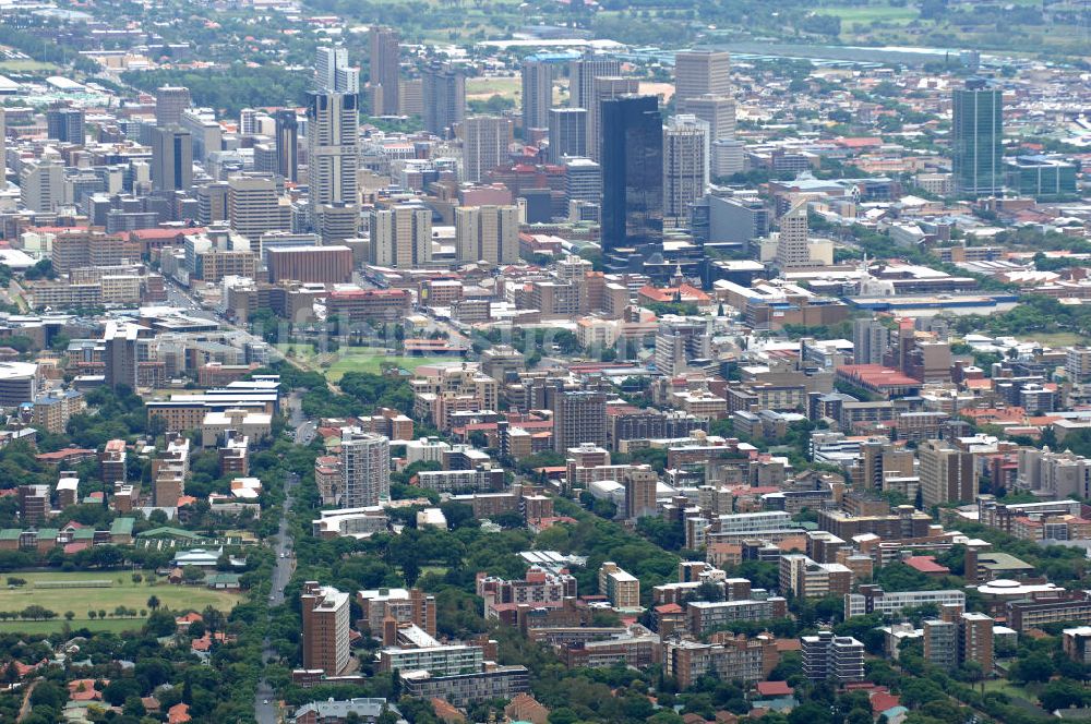 Luftbild Pretoria - Stadtansicht / Cityscape von Pretoria Südafrika / South Africa