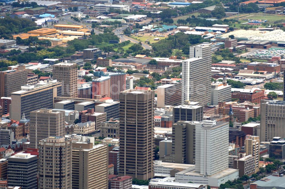 Pretoria aus der Vogelperspektive: Stadtansicht / Cityscape von Pretoria Südafrika / South Africa