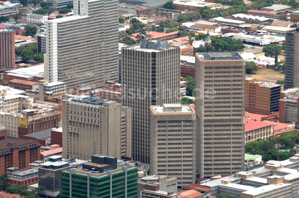 Pretoria aus der Vogelperspektive: Stadtansicht / Cityscape von Pretoria Südafrika / South Africa