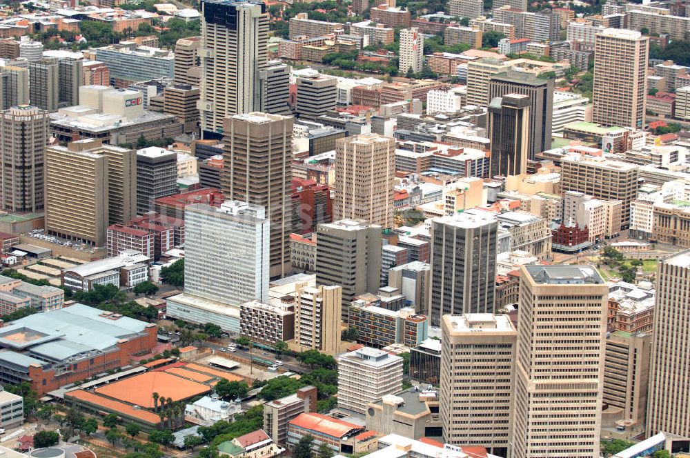 Luftaufnahme Pretoria - Stadtansicht / Cityscape von Pretoria Südafrika / South Africa