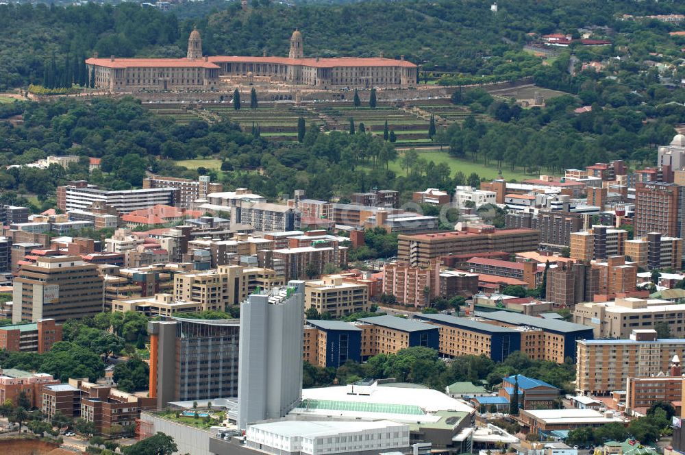 Pretoria aus der Vogelperspektive: Stadtansicht / Cityscape von Pretoria Südafrika / South Africa