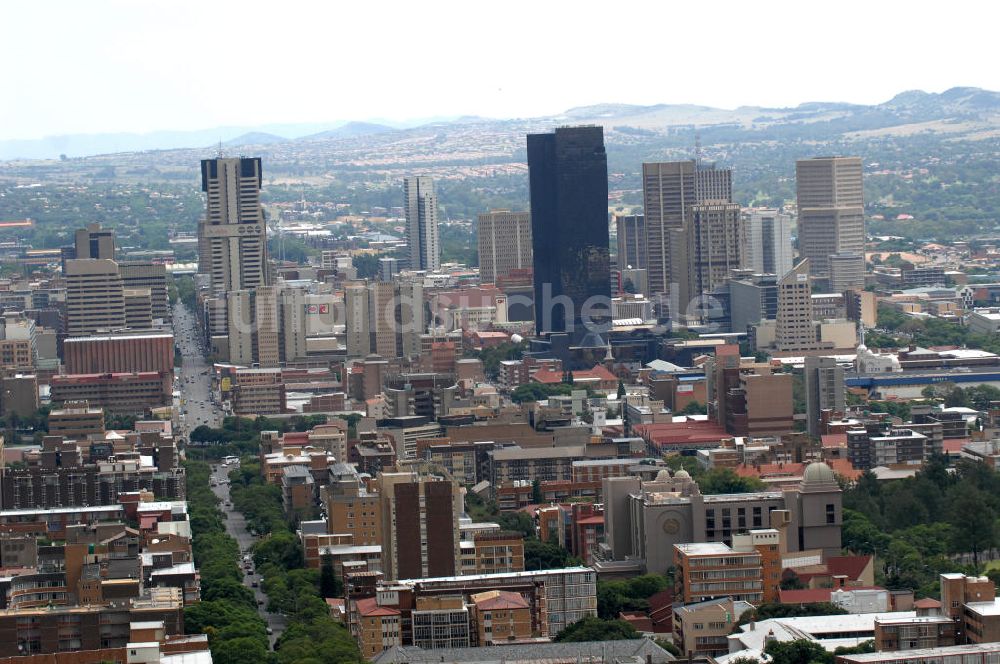 Luftbild Pretoria - Stadtansicht / Cityscape von Pretoria Südafrika / South Africa