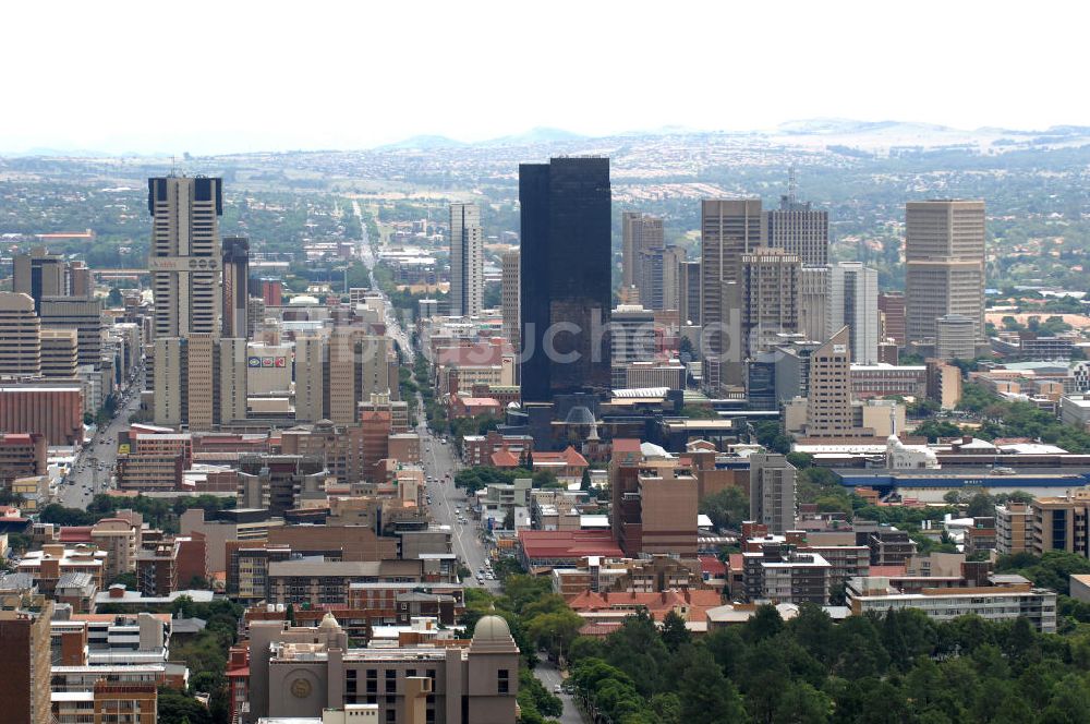 Luftaufnahme Pretoria - Stadtansicht / Cityscape von Pretoria Südafrika / South Africa