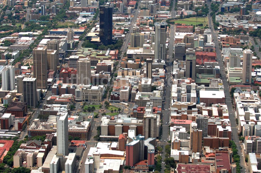 Luftbild Pretoria - Stadtansicht / Cityscape von Pretoria Südafrika / South Africa