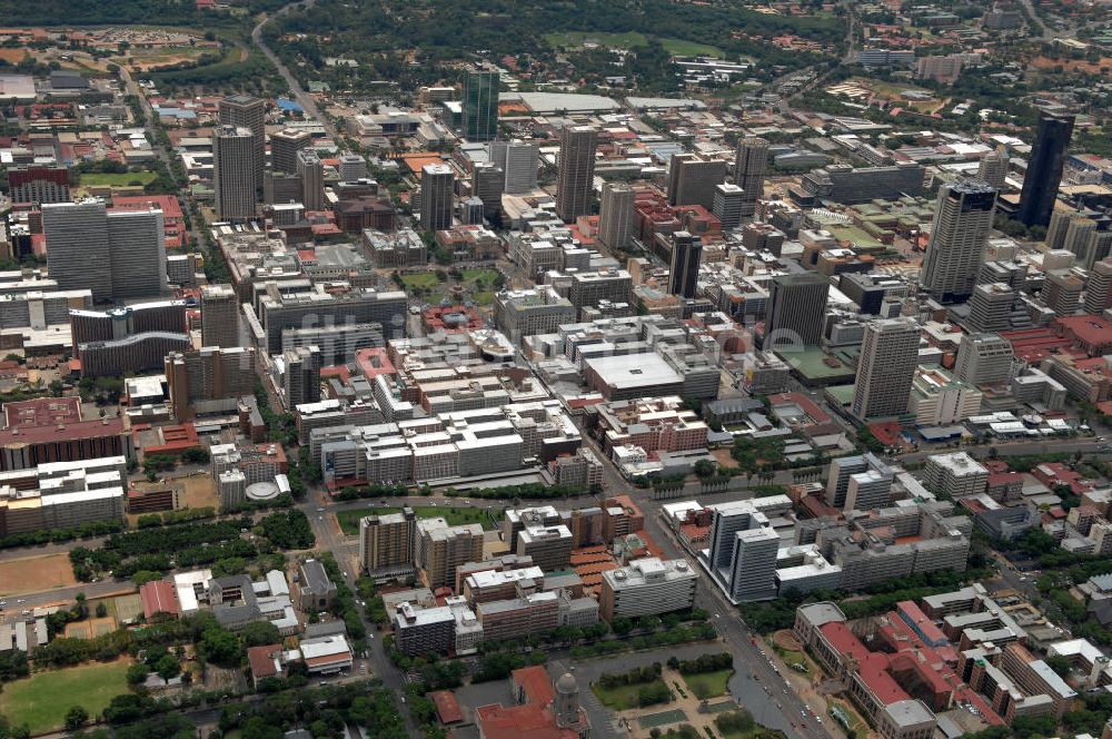 Pretoria von oben - Stadtansicht / Cityscape von Pretoria Südafrika / South Africa