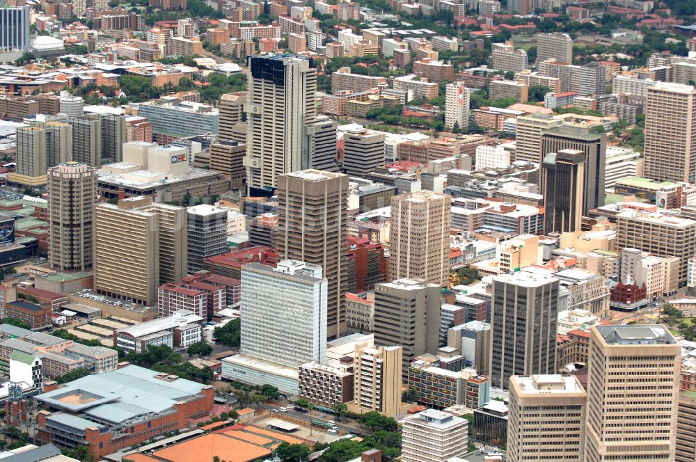 Luftaufnahme Pretoria - Stadtansicht / Cityscape von Pretoria Südafrika / South Africa