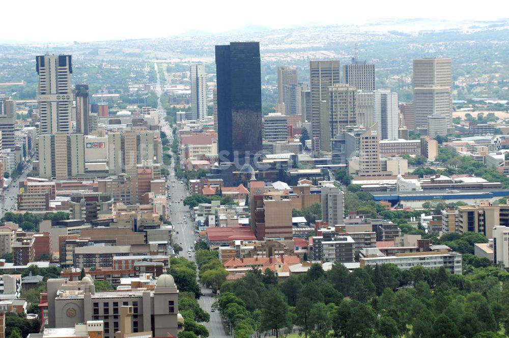 Pretoria aus der Vogelperspektive: Stadtansicht / Cityscape von Pretoria Südafrika / South Africa