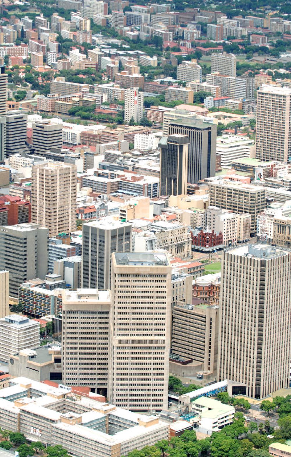 Pretoria aus der Vogelperspektive: Stadtansicht / Cityscape von Pretoria Südafrika / South Africa