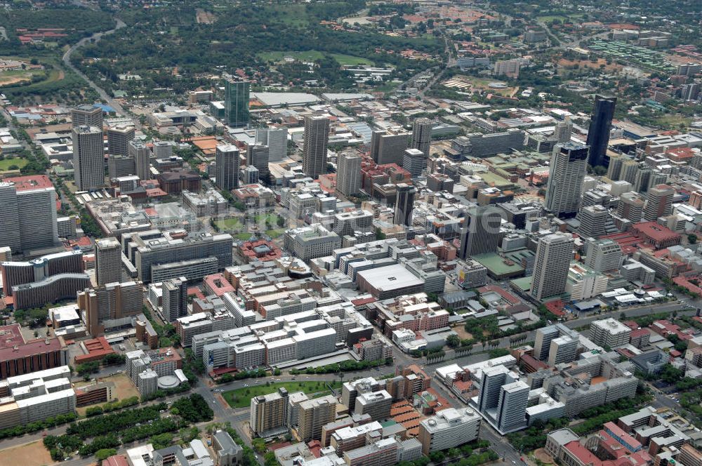 Luftbild Pretoria - Stadtansicht / Cityscape von Pretoria Südafrika / South Africa