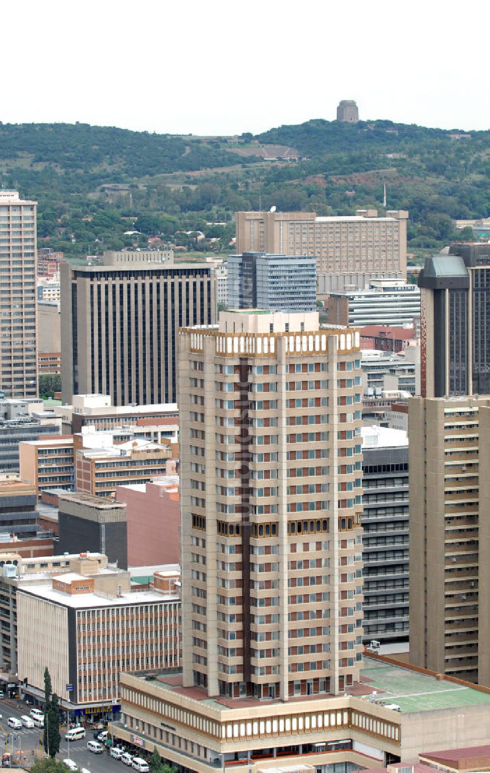 Luftaufnahme Pretoria - Stadtansicht / Cityscape von Pretoria Südafrika / South Africa