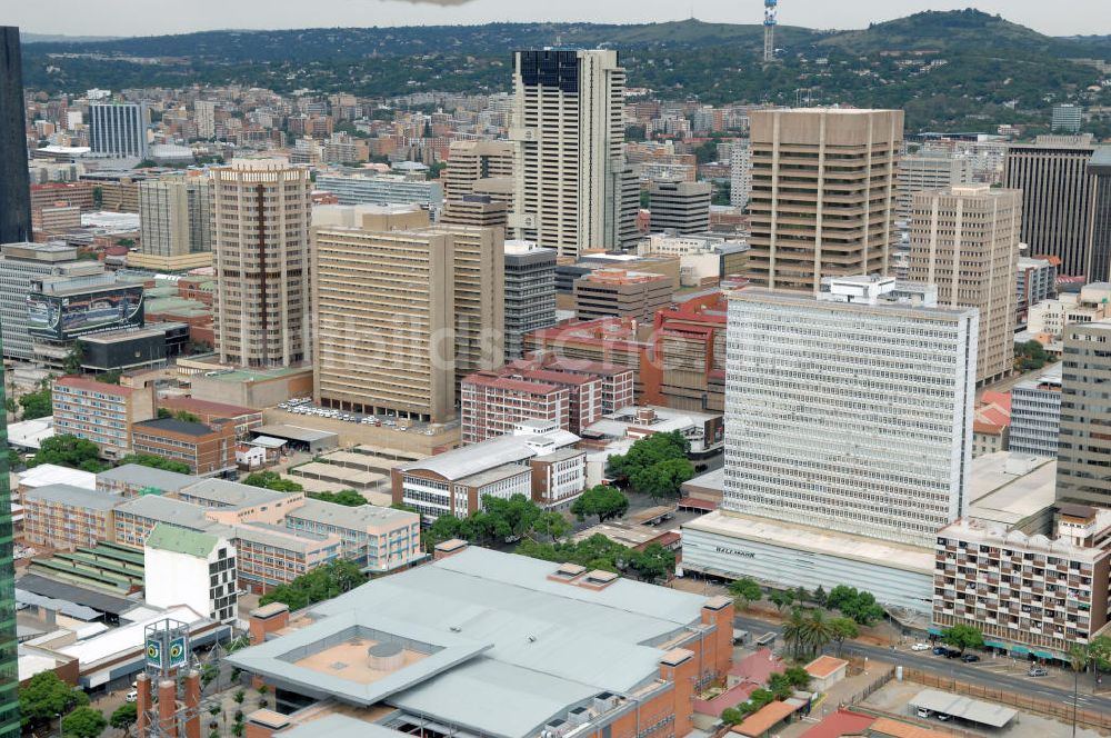 Luftbild Pretoria - Stadtansicht / Cityscape von Pretoria Südafrika / South Africa