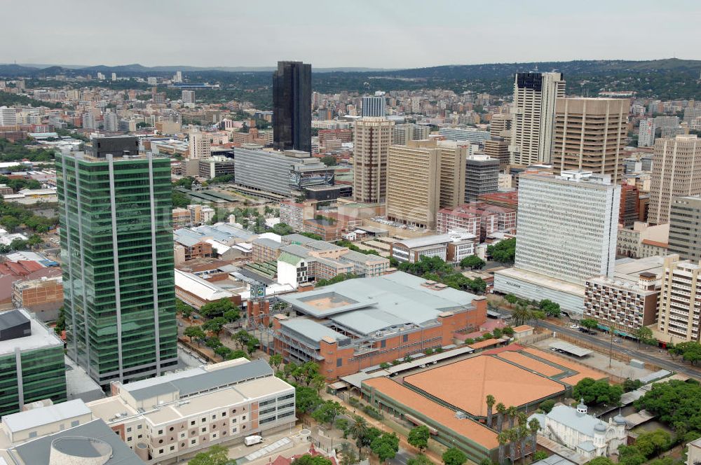 Pretoria aus der Vogelperspektive: Stadtansicht / Cityscape von Pretoria Südafrika / South Africa