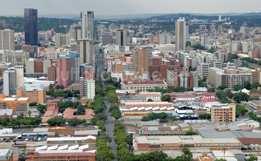 Pretoria aus der Vogelperspektive: Stadtansicht / Cityscape von Pretoria Südafrika / South Africa