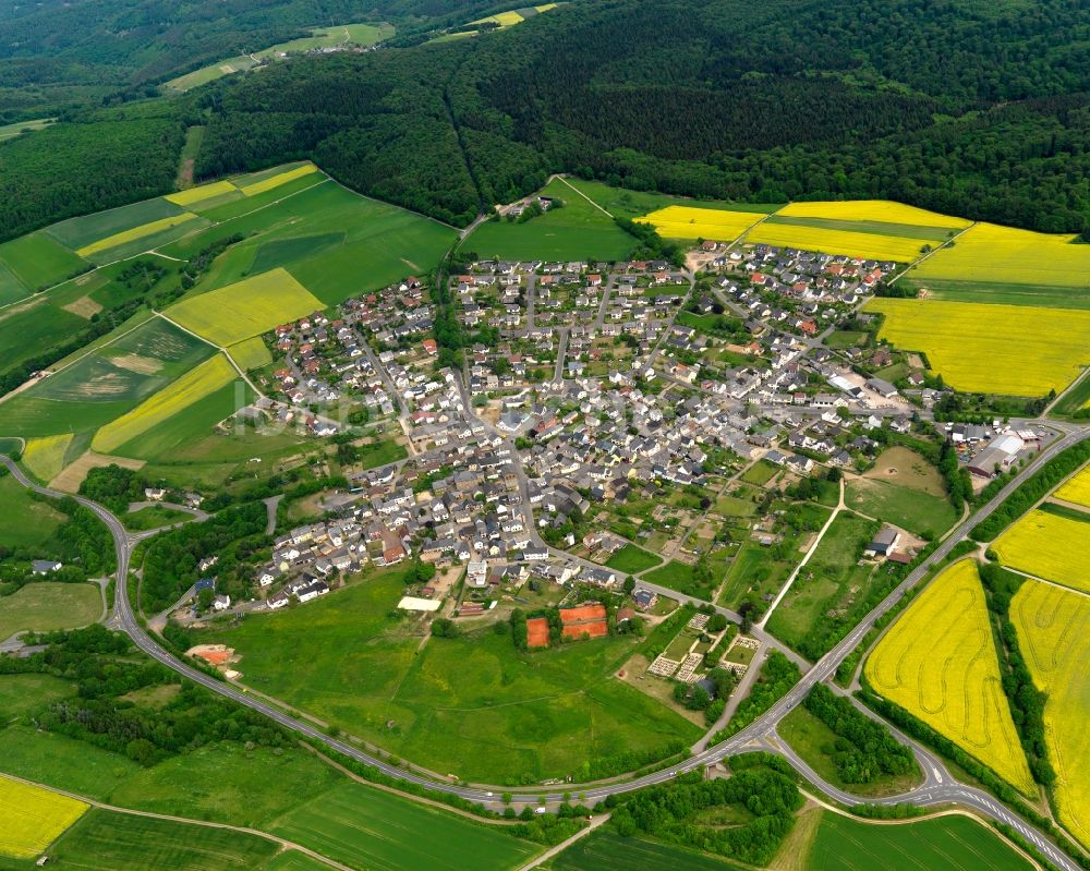 Luftbild Dachsenhausen - Stadtansicht von Dachsenhausen im Bundesland Rheinland-Pfalz