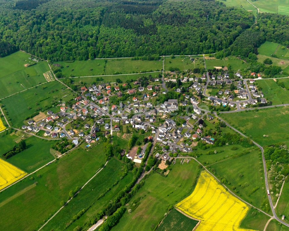 Daubach von oben - Stadtansicht von Daubach im Bundesland Rheinland-Pfalz