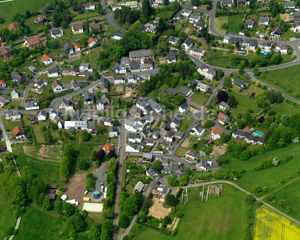 Daubach aus der Vogelperspektive: Stadtansicht von Daubach im Bundesland Rheinland-Pfalz