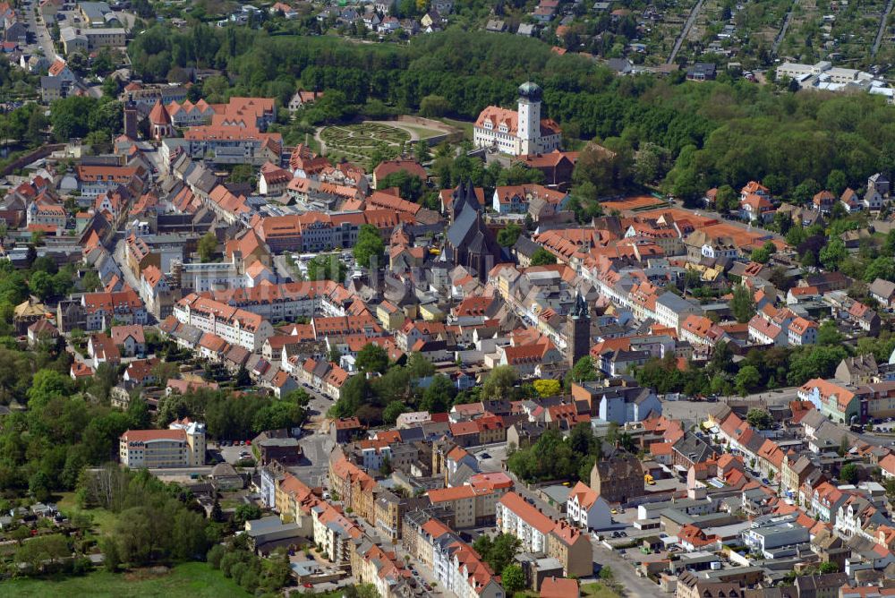 Luftbild DELITZSCH - Stadtansicht Delitzsch