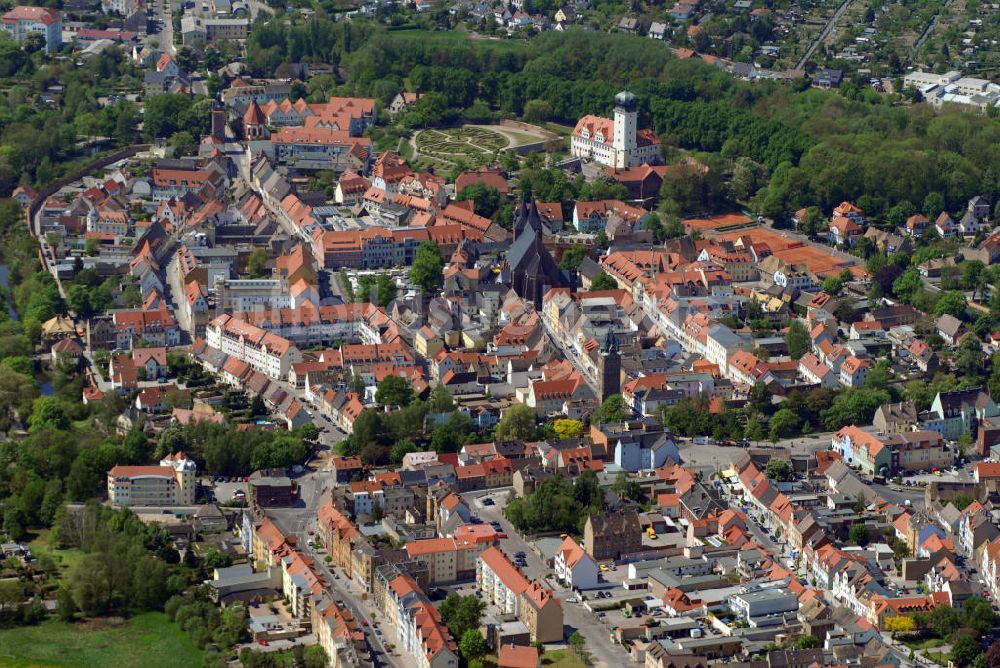 Luftaufnahme DELITZSCH - Stadtansicht Delitzsch