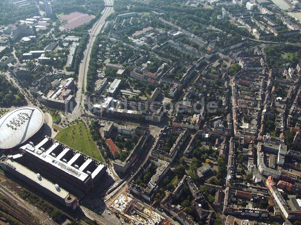 Luftaufnahme Köln - Stadtansicht Deutz - Köln (NRW)