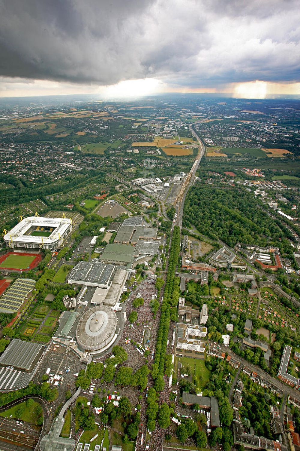 Luftbild Dortmund - Stadtansicht Dortmund