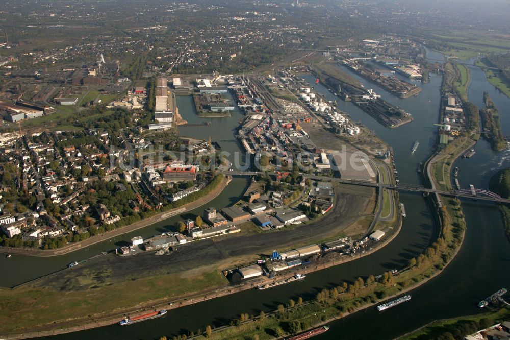 Luftaufnahme Duisburg - Stadtansicht Duisburg