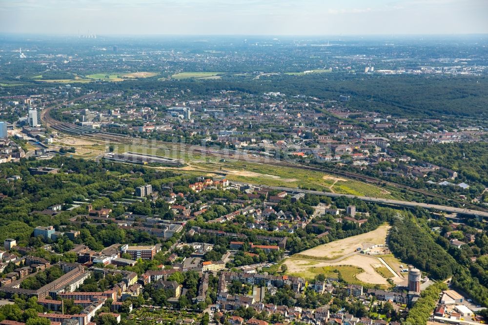 Luftbild Duisburg - Stadtansicht von Duisburg im Bundesland Nordrhein-Westfalen