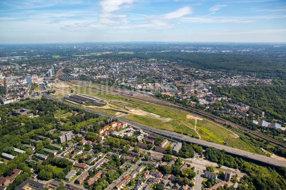 Luftbild Duisburg - Stadtansicht von Duisburg im Bundesland Nordrhein-Westfalen