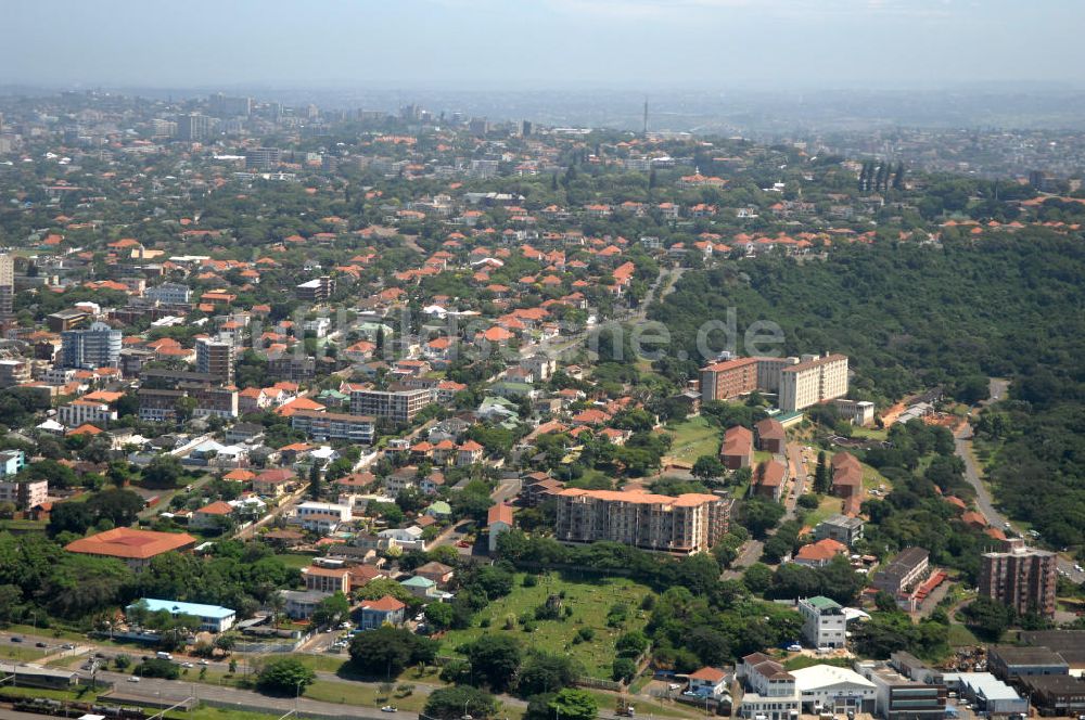 Durban aus der Vogelperspektive: Stadtansicht von Durban in Südafrika - City View from Durban in South Africa