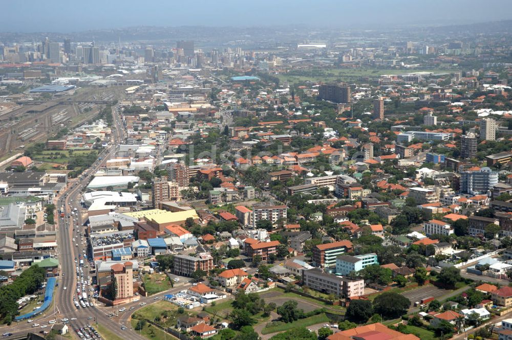 Luftbild Durban - Stadtansicht von Durban in Südafrika - City View from Durban in South Africa