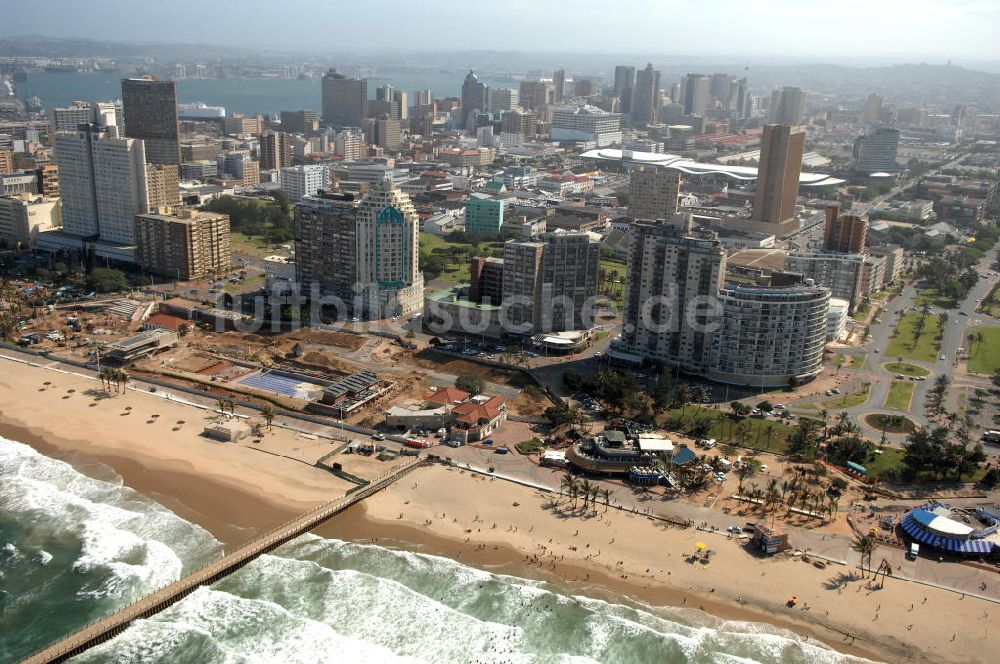 Durban von oben - Stadtansicht von Durban in Südafrika - City View from Durban in South Africa