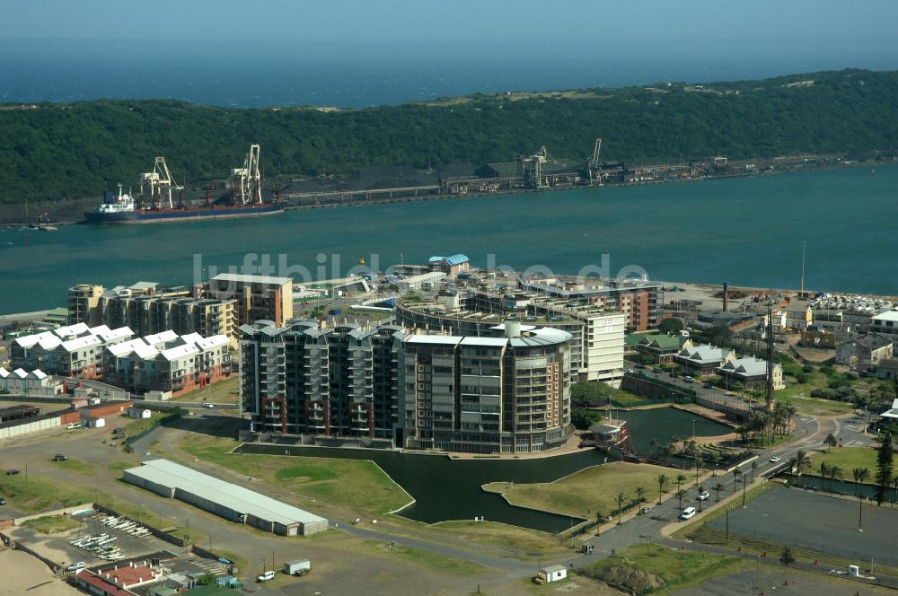 Durban von oben - Stadtansicht von Durban in Südafrika - City View from Durban in South Africa