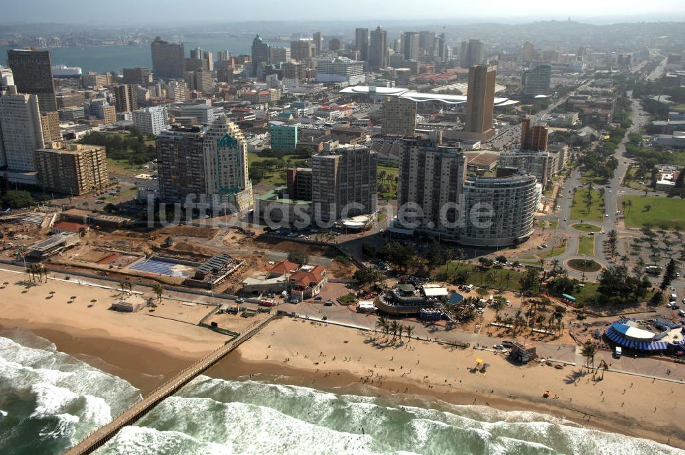 Durban aus der Vogelperspektive: Stadtansicht von Durban in Südafrika - City View from Durban in South Africa