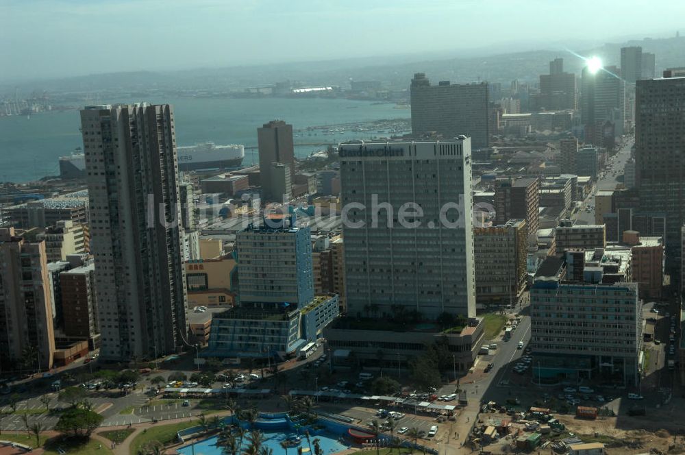 Luftaufnahme Durban - Stadtansicht von Durban in Südafrika - City View from Durban in South Africa