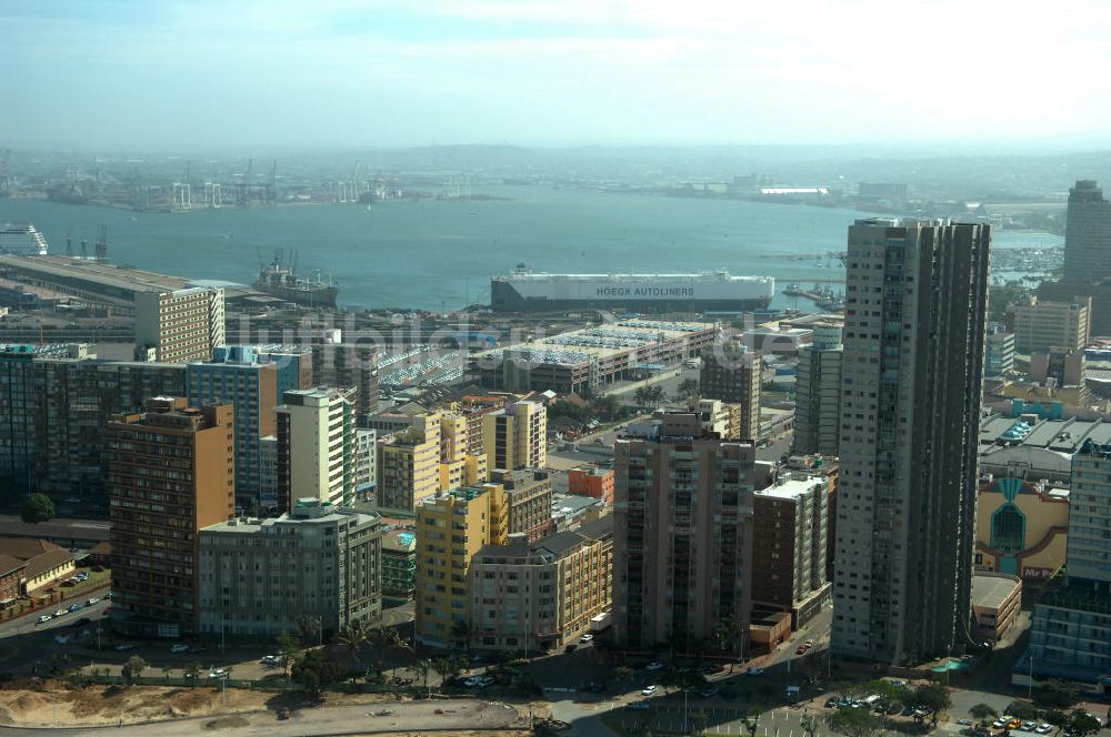 Durban von oben - Stadtansicht von Durban in Südafrika - City View from Durban in South Africa