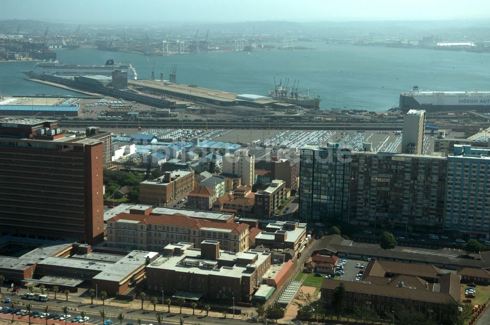 Durban aus der Vogelperspektive: Stadtansicht von Durban in Südafrika - City View from Durban in South Africa