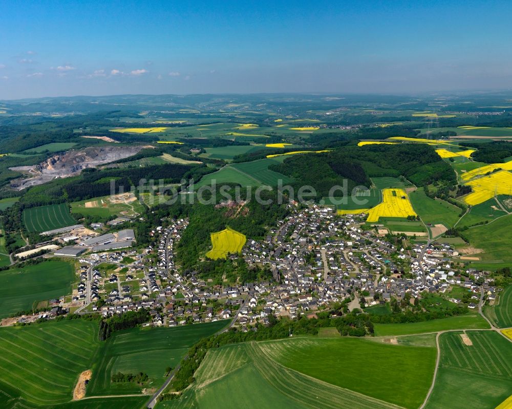 Luftaufnahme Eich - Stadtansicht von Eich im Bundesland Rheinland-Pfalz