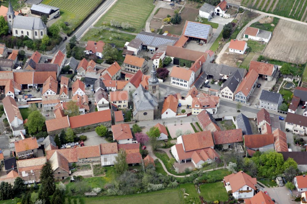 Eimsheim von oben - Stadtansicht Eimsheim