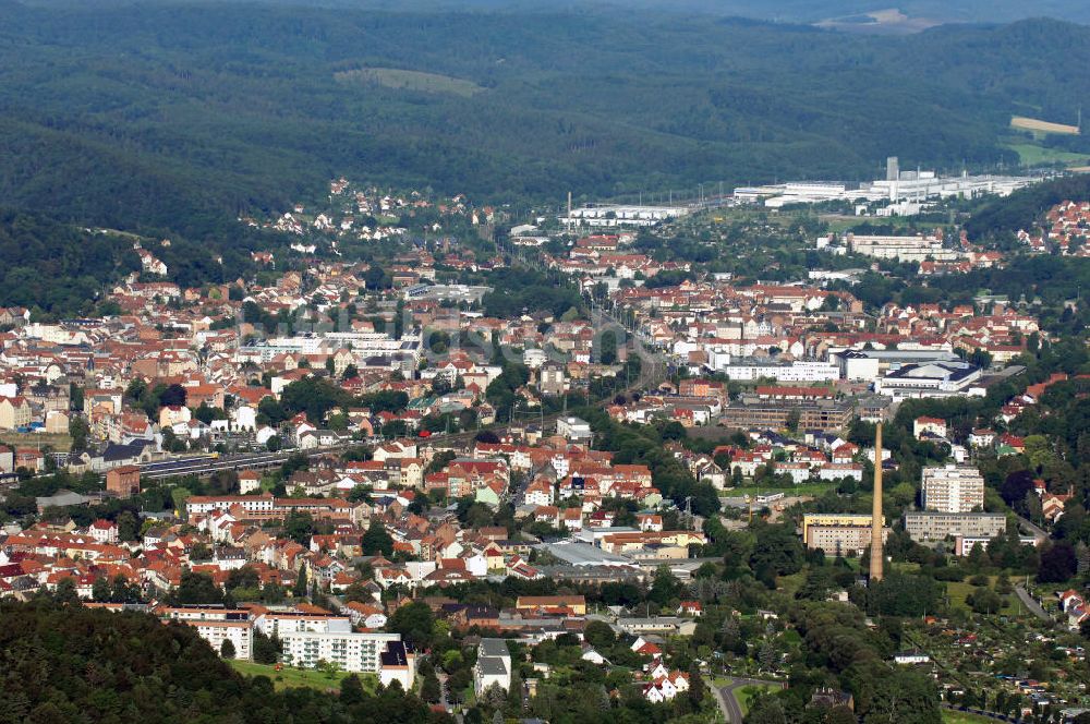 Luftbild Eisenach - Stadtansicht Eisenach