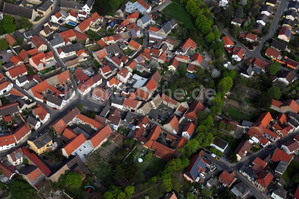 Eppelsheim von oben - Stadtansicht von Eppelsheim im Bundesland Rheinland-Pfalz