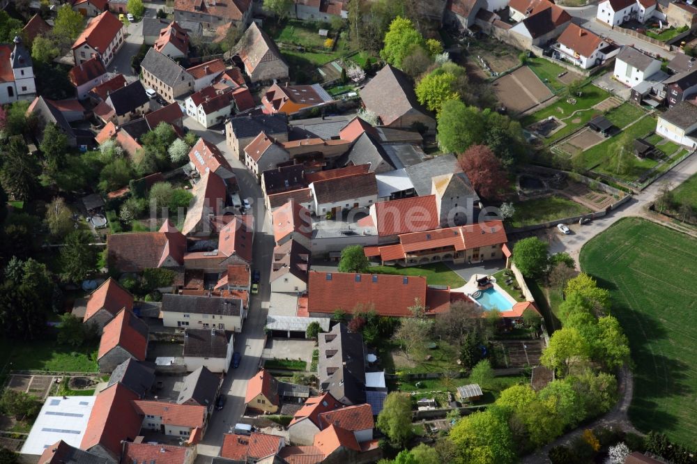 Luftbild Eppelsheim - Stadtansicht von Eppelsheim im Bundesland Rheinland-Pfalz