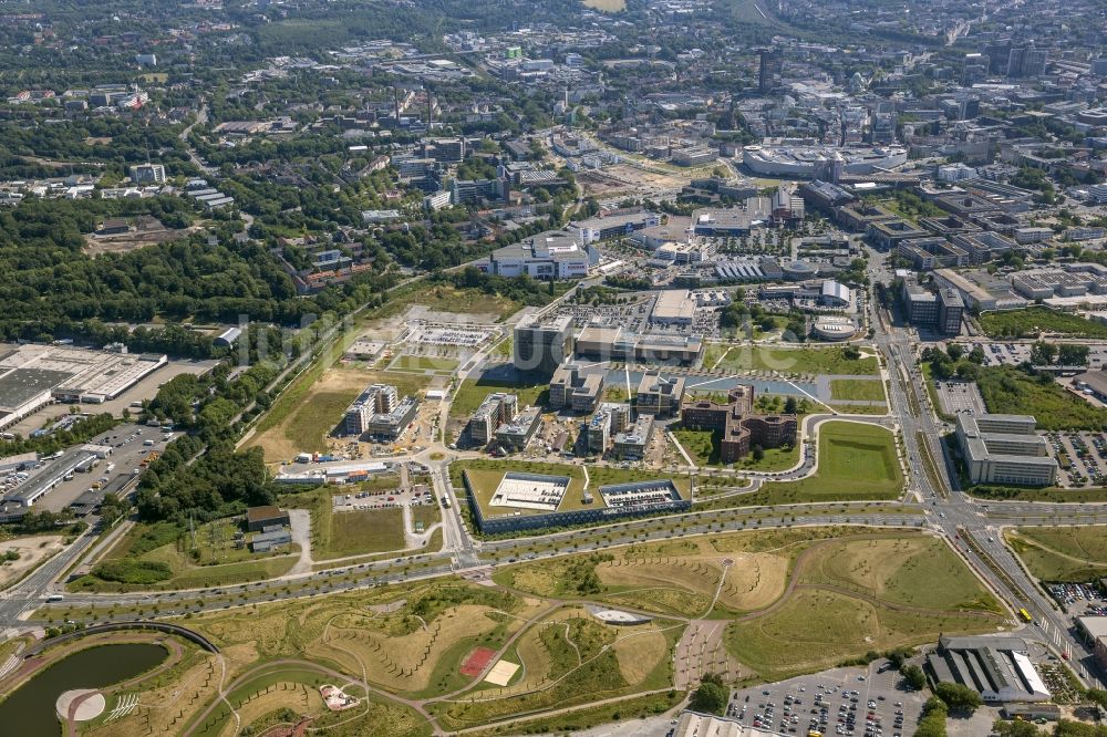 Essen aus der Vogelperspektive: Stadtansicht von Essen in Nordrhein- Westfalen