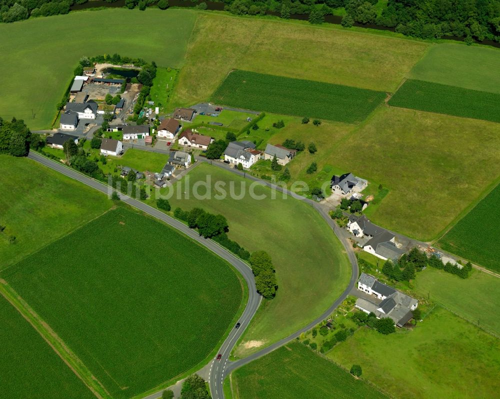 Luftaufnahme Etscheid, Neustadt (Wied) - Stadtansicht von Etscheid, Neustadt (Wied) im Bundesland Rheinland-Pfalz