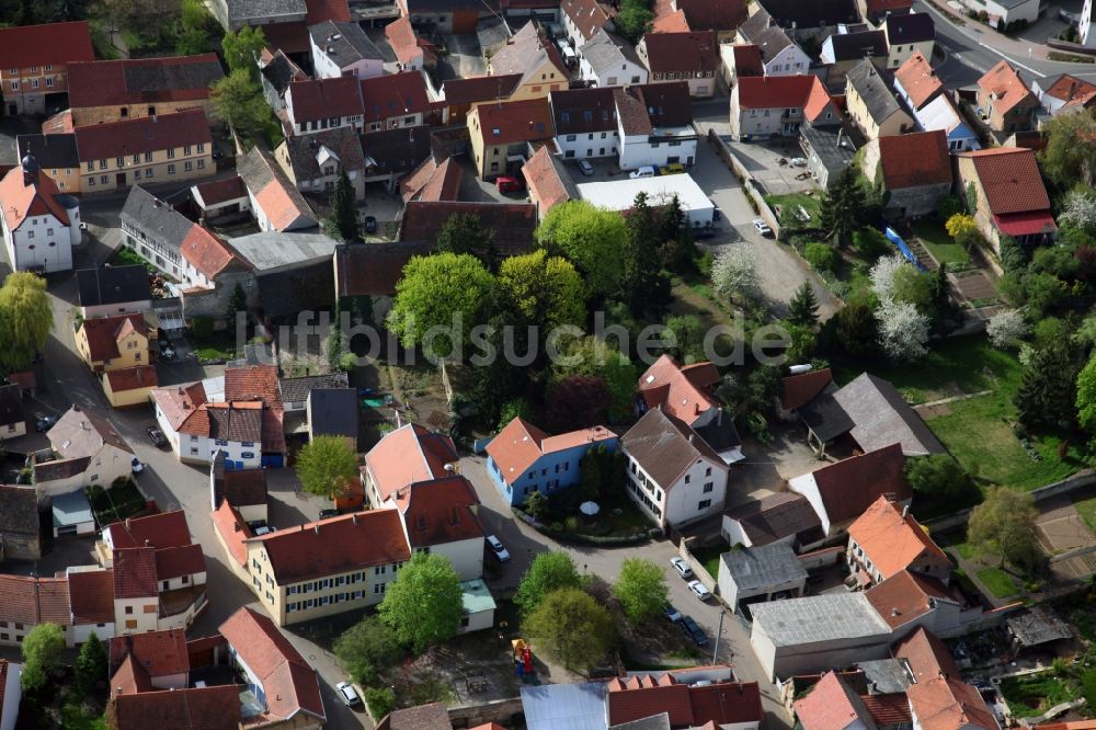 Flomborn von oben - Stadtansicht von Flomborn im Bundesland Rheinland-Pfalz