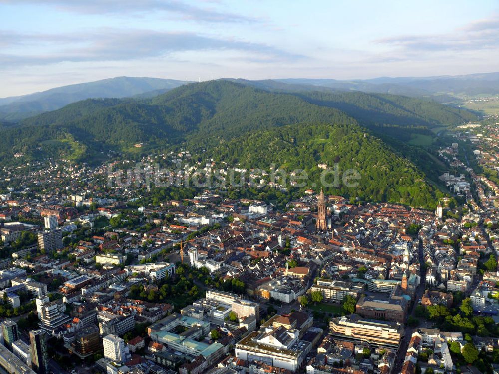 Freiburg von oben - Stadtansicht Freiburg